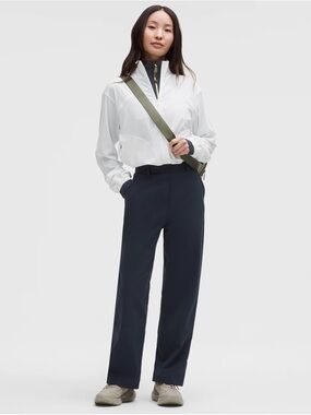 NWT Lululemon Daydrift Straight-Leg Adjustable Trouser Pant Sold Out Navy SHORT